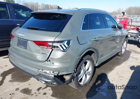 2022 Audi Q3 Premium Plus 45 Tfsi S Line Quattro Tiptronic z USA, uszkodzony, nr VIN WA1EECF38N1081514